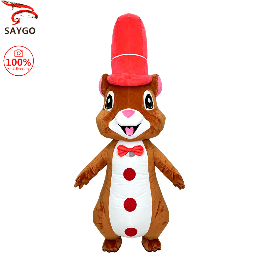 ชุดมาสคอตกระต่ายแดงแบบเป่าลม S - Costumes บทวิจารณ์และราคา