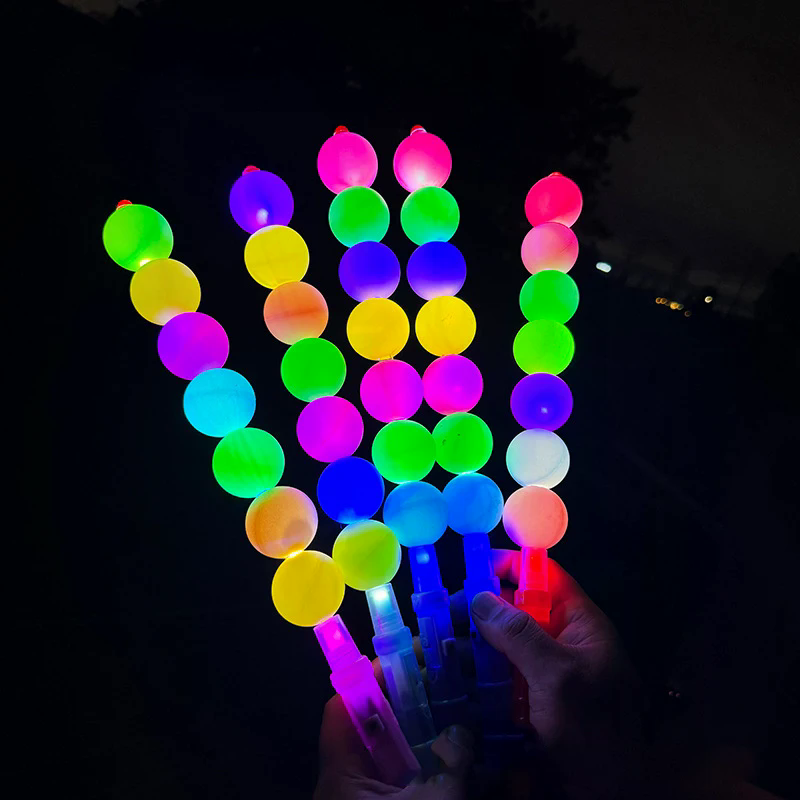 แท่งไฟ LED สีสันสดใส 1 ชิ้น แท - Glow In The Dark Party Glasses บทวิจารณ์และราคา